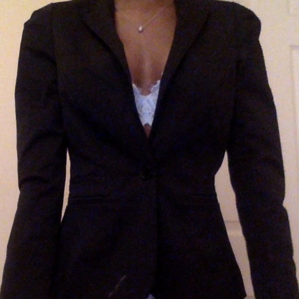 black blazer